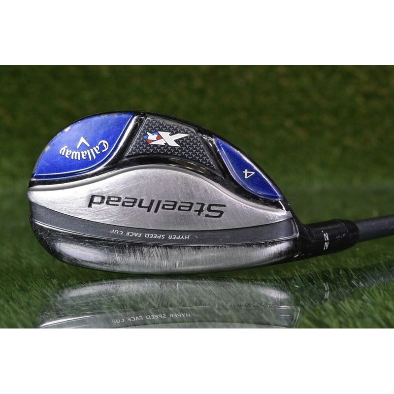CALLAWAY GOLF XR STEELHEAD 4 HYBRID W/ MATRIX REGULAR FLEX SHAFT LEFT HANDED