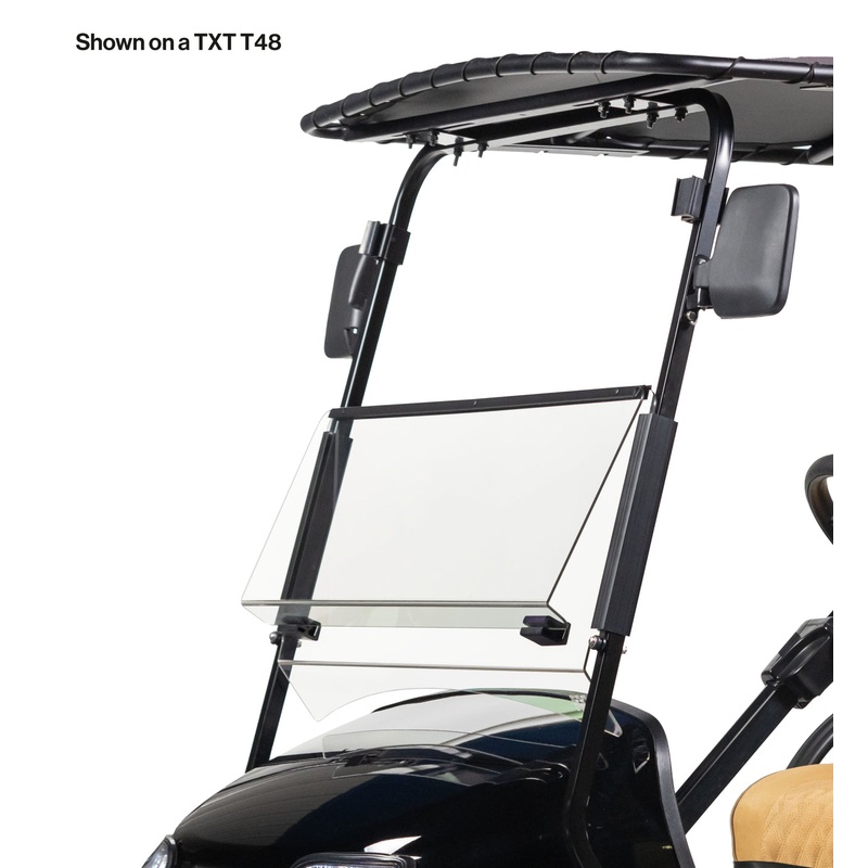RedDot EZGO TXT Clear Folding DOT Windshield (Years 1994.5-2013) PN# 09-187