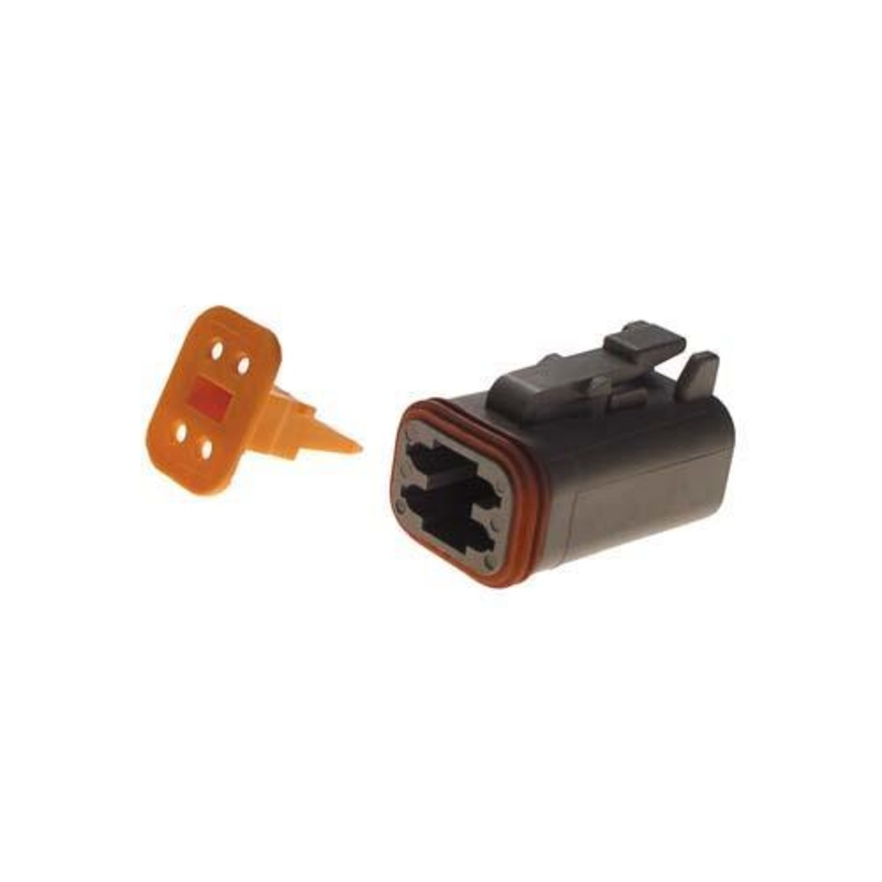 4 PIN PLUG & WEDGE LOCK KIT CC PN# 6761