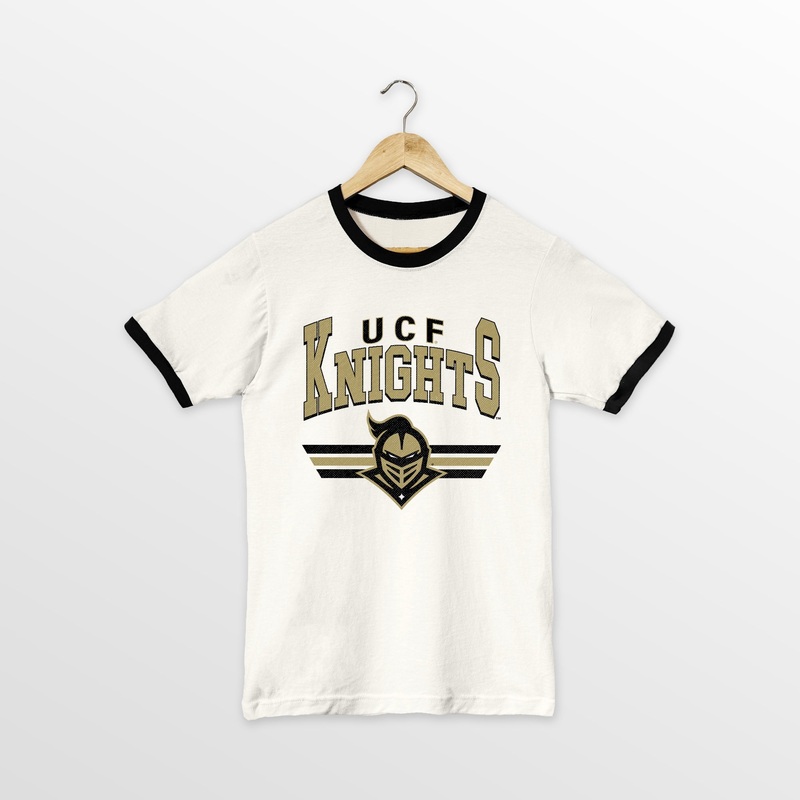 CENTRAL FLORIDA KNIGHTS SWIFT STRIKE VINTAGE RINGER TEE