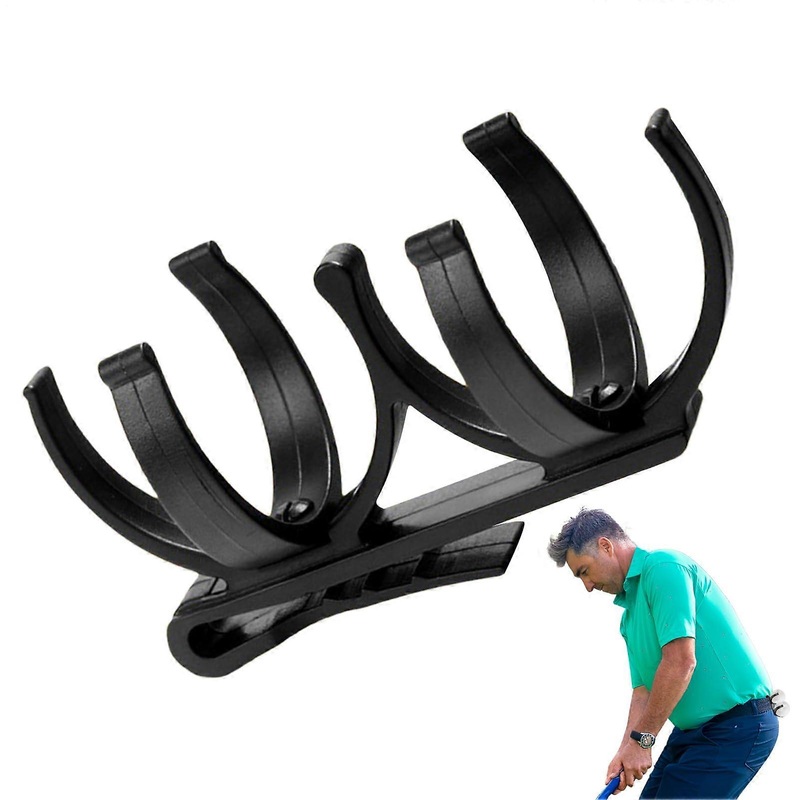Golf ball storage holder, golf ball holder, belt with clip, rotating organizer mount for travel, playing, outdoor activities, courses