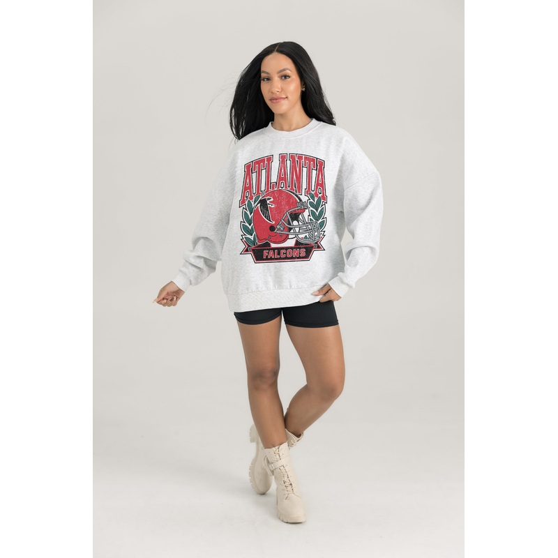ATLANTA FALCONS Heritage Fleece Crewneck Pullover