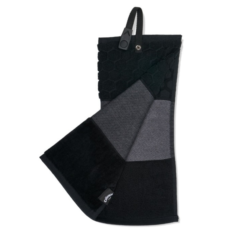 Callaway Trifold Golf Towel|Navy|Black|Mauve/White|White