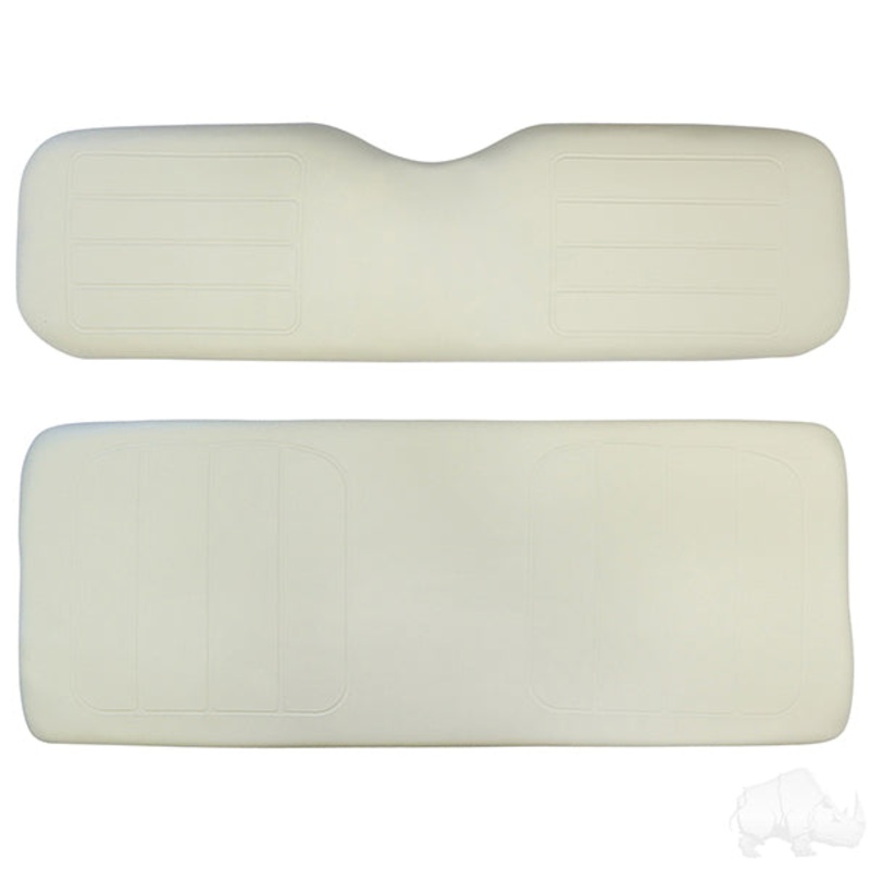 Cushion Set, Ivory, Universal Board, Yamaha G14-G22 600 Series PN# SEAT-640U-I