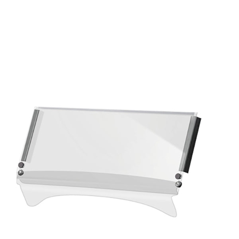 DoubleTake Acrylic Windshield with Magnetic-Catch, Factory Body, Club Car Precedent 04+, Clear