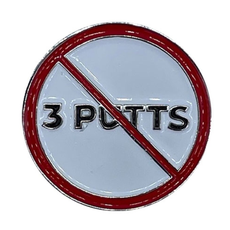 Evergolf No 3 Putts Golf Ball Marker