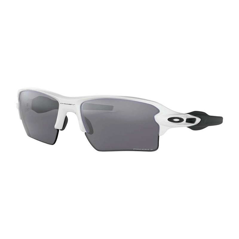 Oakley Flak 2.0 XL Sunglasses – Polished White/Prizm Black Polarized