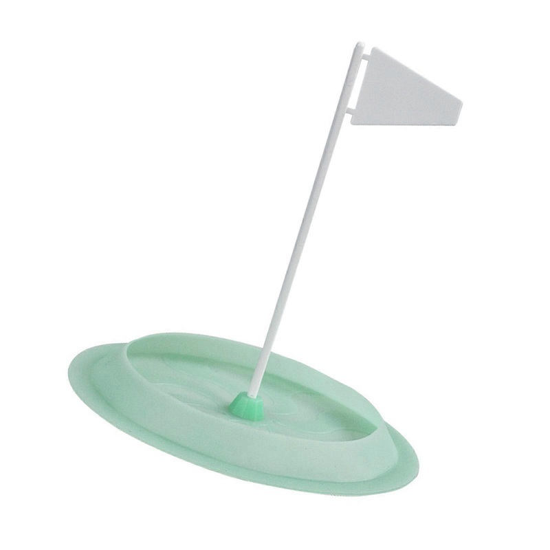 Professional Golf Putting Green Cup Trainer Durability Detachable Flagstick For Accuracy Improvement Exercises  Green