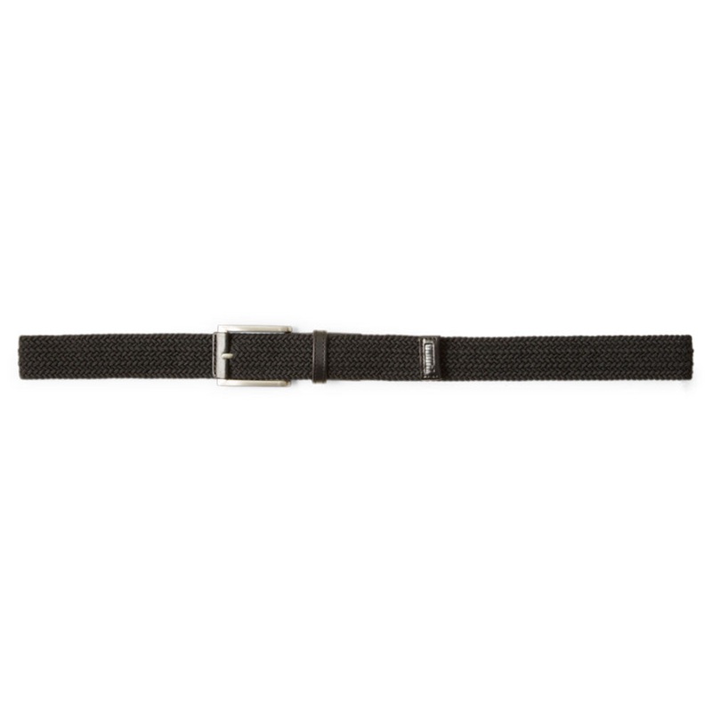 Puma Jackpot Braided Belt|Black|Quiet Shade High Rise|Navy Blazer Leather Brown|S/M|L/XL