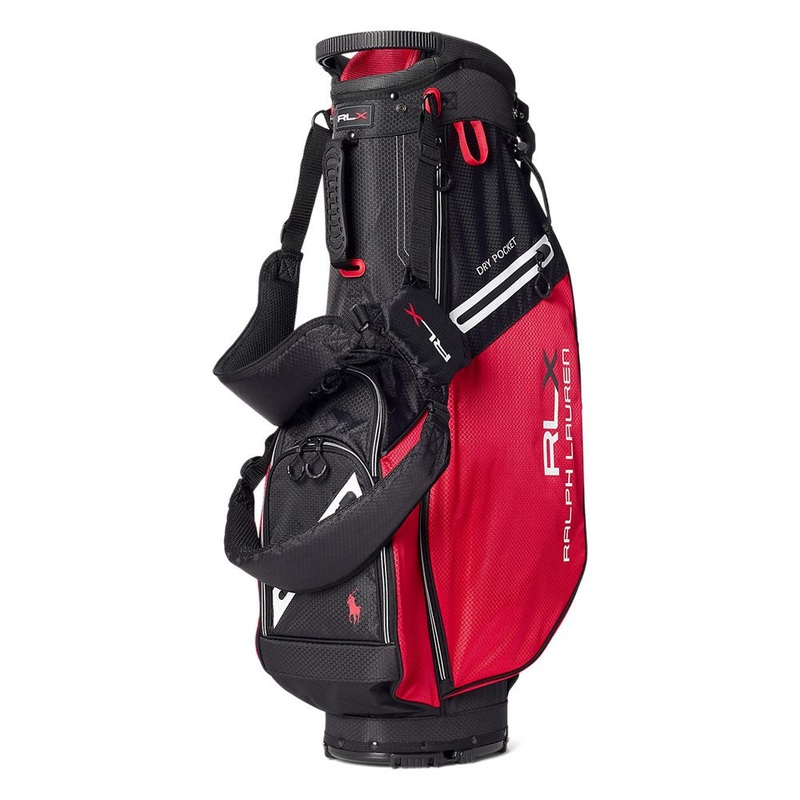 RLX Ralph Lauren Stand Golf Bag – Black/Red