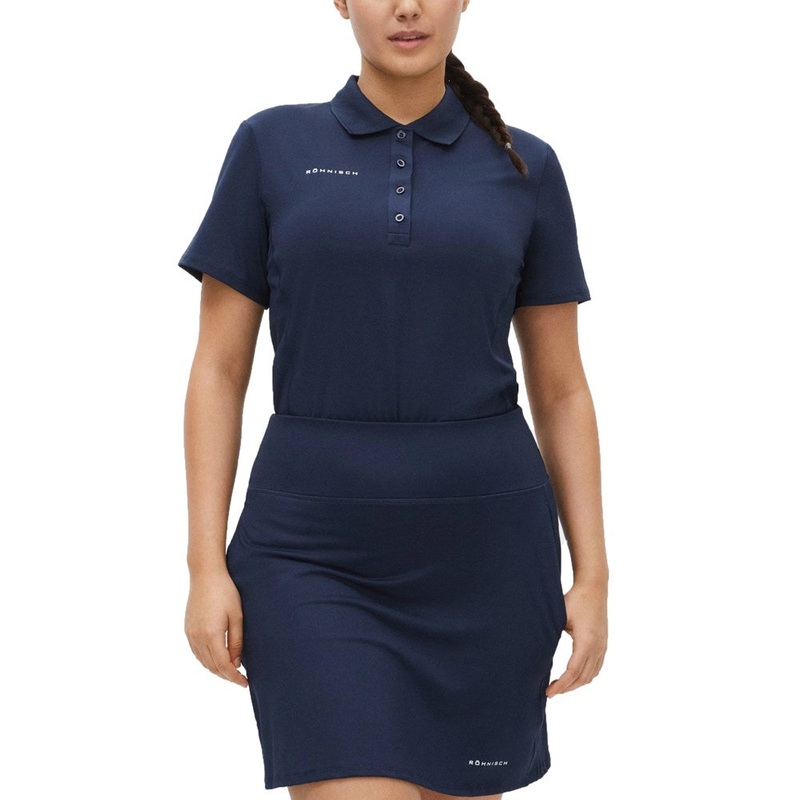 Rohnisch Women’s Nicky Polo Golf Shirt – Navy