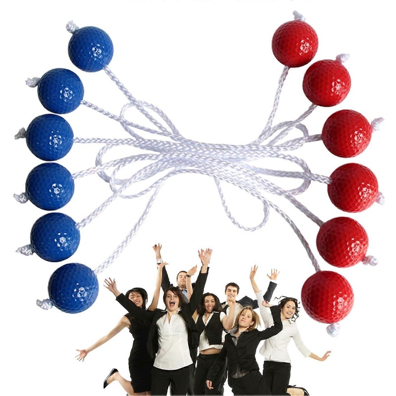 Leiter  Golf Balls  Practice Bola Set, Durable Throwing Balls  Soft Weighted Construction with Cord