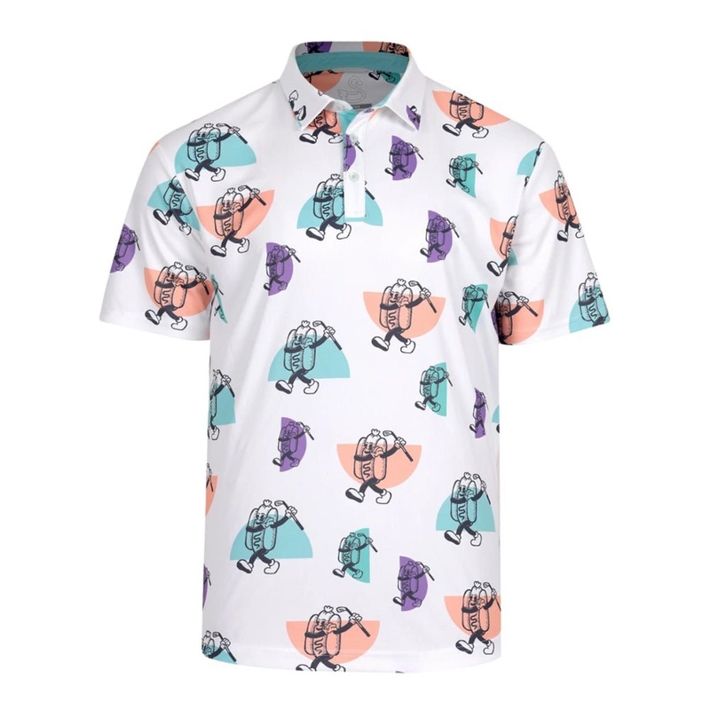 Swannies Keegan Golf Polo|Orange Crush|Small|Medium|Large|X-Large|XX-Large|XXX-Large